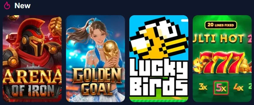 Новые слоты в Lukkly: Arena of Iron, Golden Goal, Lucky Birds и Multi Hot 777
